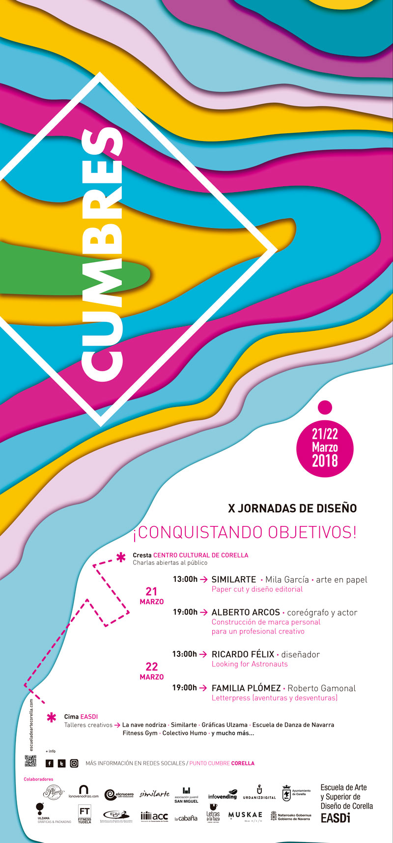 cartel del encuentro CUMBRES